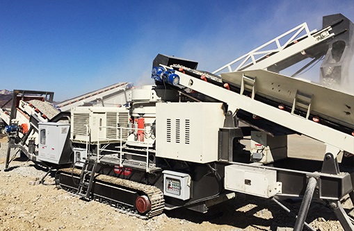 履带圆锥移动破碎站 履带圆锥移动破碎站