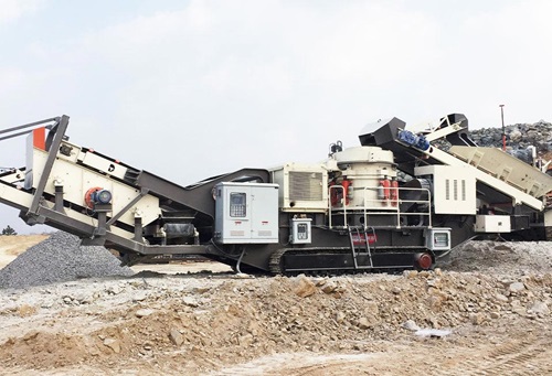 履带圆锥移动破碎站 履带圆锥移动破碎站